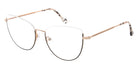 Andy Wolf® 4755 ANW 4755 A 54 - Rosegold/Black A Eyeglasses