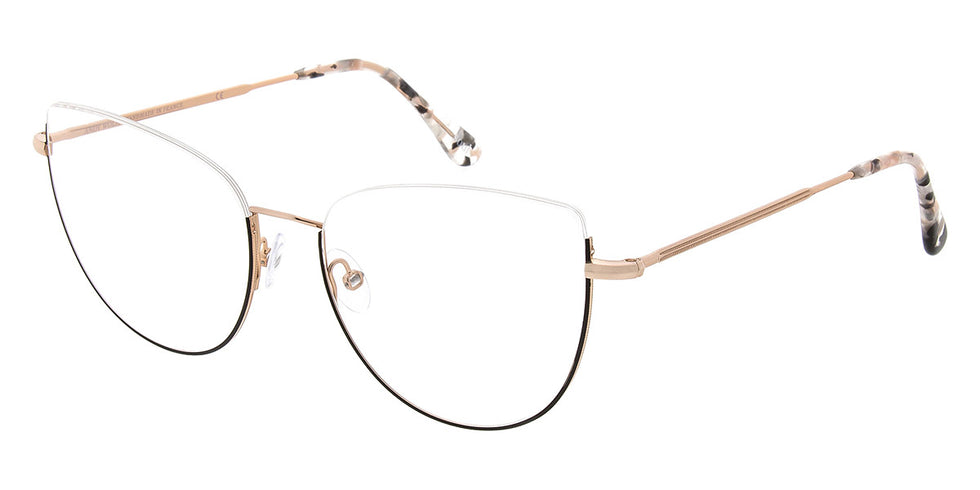 Andy Wolf® 4755 ANW 4755 A 54 - Rosegold/Black A Eyeglasses