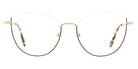 Andy Wolf® 4755 ANW 4755 B 54 - Gold/Brown B Eyeglasses