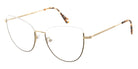 Andy Wolf® 4755 ANW 4755 B 54 - Gold/Brown B Eyeglasses