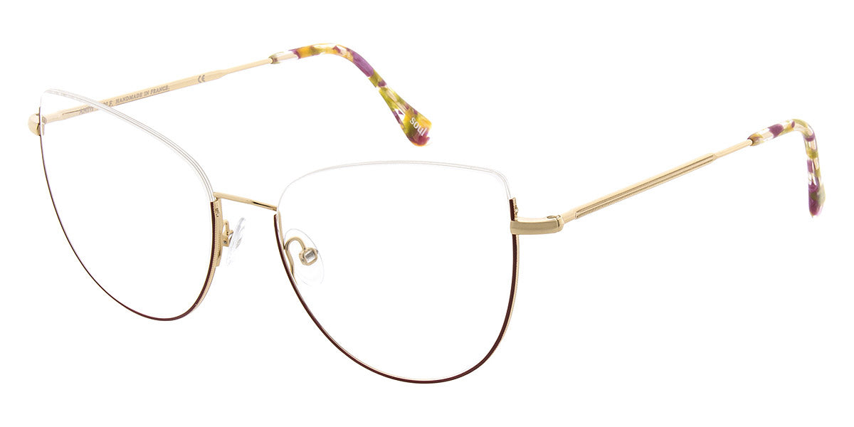 Andy Wolf® 4755 ANW 4755 D 54 - Gold/Pink D Eyeglasses