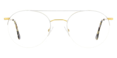 Andy Wolf® 4756 ANW 4756 B 53 - Gold/White B Eyeglasses