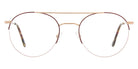 Andy Wolf® 4756 ANW 4756 C 53 - Rosegold/Red C Eyeglasses