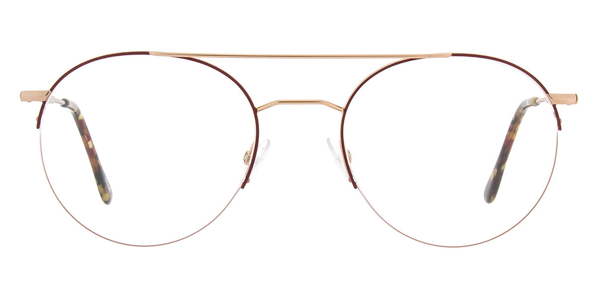 Andy Wolf® 4756 ANW 4756 C 53 - Rosegold/Red C Eyeglasses
