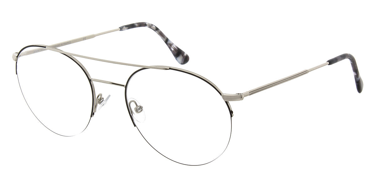 Andy Wolf® 4756 ANW 4756 F 53 - Silver/Gray F Eyeglasses