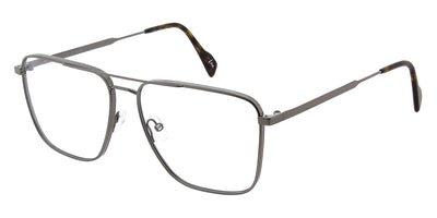 Andy Wolf® 4757 ANW 4757 B 58 - Gun/Brown B Eyeglasses