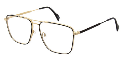 Andy Wolf® 4757 ANW 4757 C 58 - Gold/Black C Eyeglasses