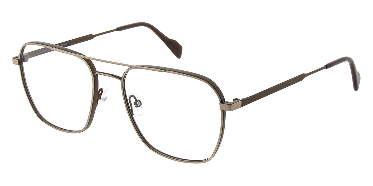 Andy Wolf® 4758 ANW 4758 D 55 - Beige/Brown D Eyeglasses