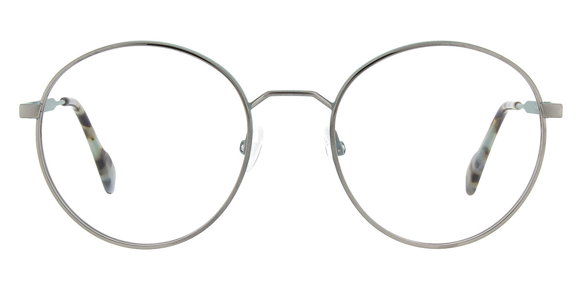Andy Wolf® 4760 ANW 4760 05 51 - Gun/Teal 05 Eyeglasses
