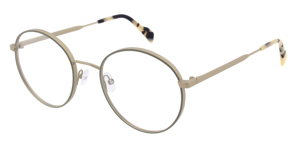 Andy Wolf® 4760 ANW 4760 08 51 - Graygold/Beige 08 Eyeglasses