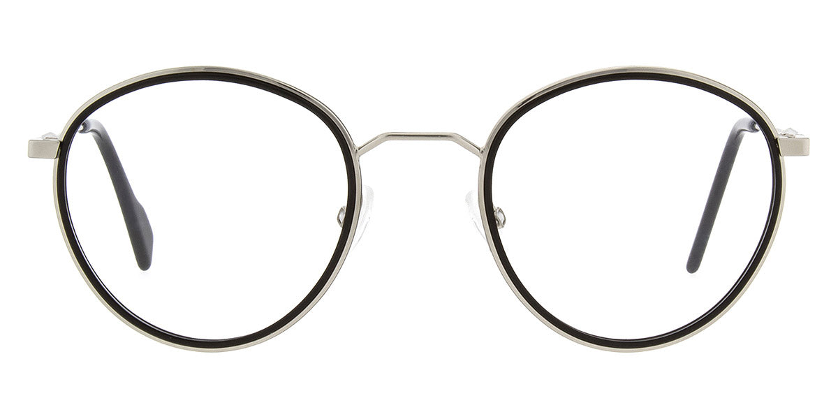 Andy Wolf® 4761 ANW 4761 01 47 - Silver/Black 01 Eyeglasses