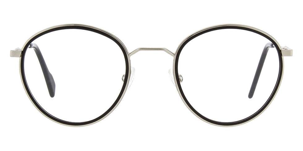 Andy Wolf® 4761 ANW 4761 01 47 - Silver/Black 01 Eyeglasses