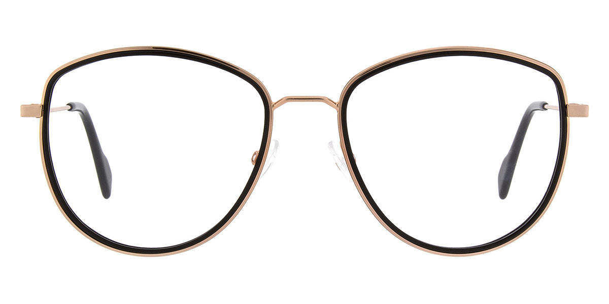 Andy Wolf® 4762 ANW 4762 01 53 - Rosegold/Black 01 Eyeglasses