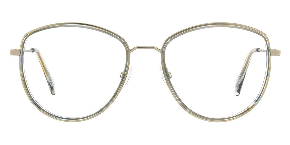 Andy Wolf® 4762 ANW 4762 03 53 - Graygold/Teal 03 Eyeglasses
