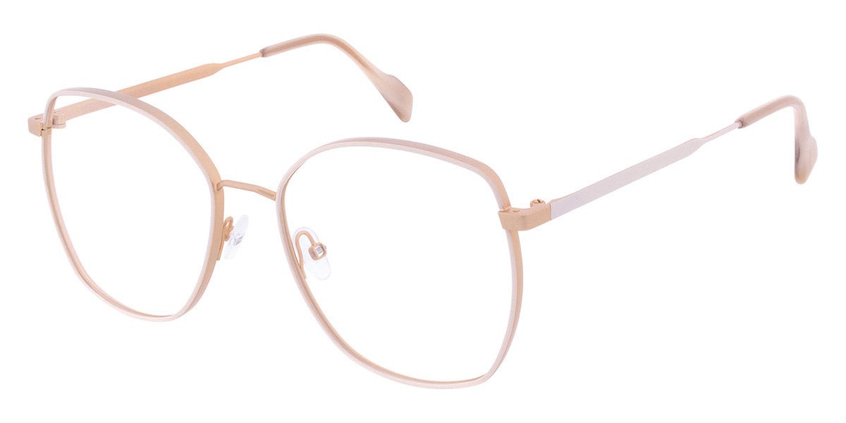 Andy Wolf® 4764 ANW 4764 08 53 - Rosegold/Beige 08 Eyeglasses