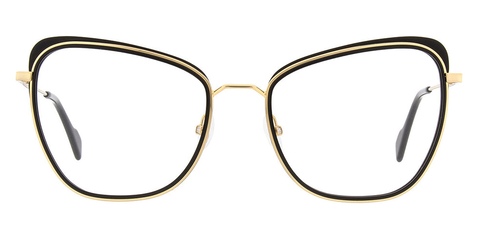 Andy Wolf® 4765 ANW 4765 01 55 - Gold/Black 01 Eyeglasses