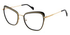 Andy Wolf® 4765 ANW 4765 01 55 - Gold/Black 01 Eyeglasses
