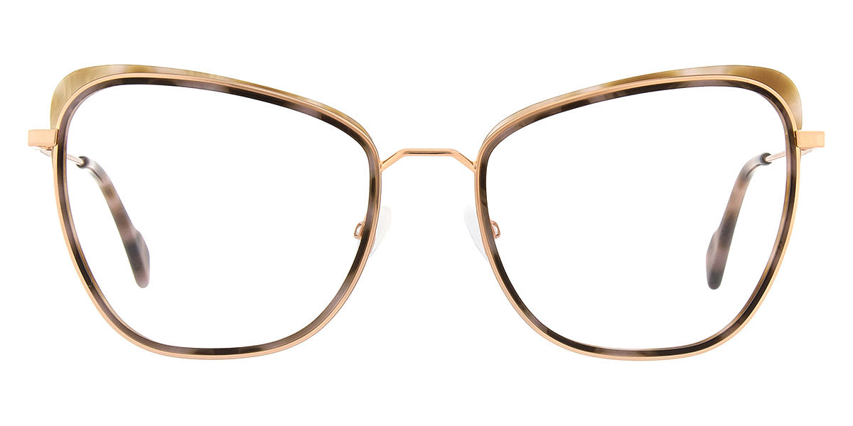 Andy Wolf® 4765 ANW 4765 03 55 - Rosegold/Brown 03 Eyeglasses