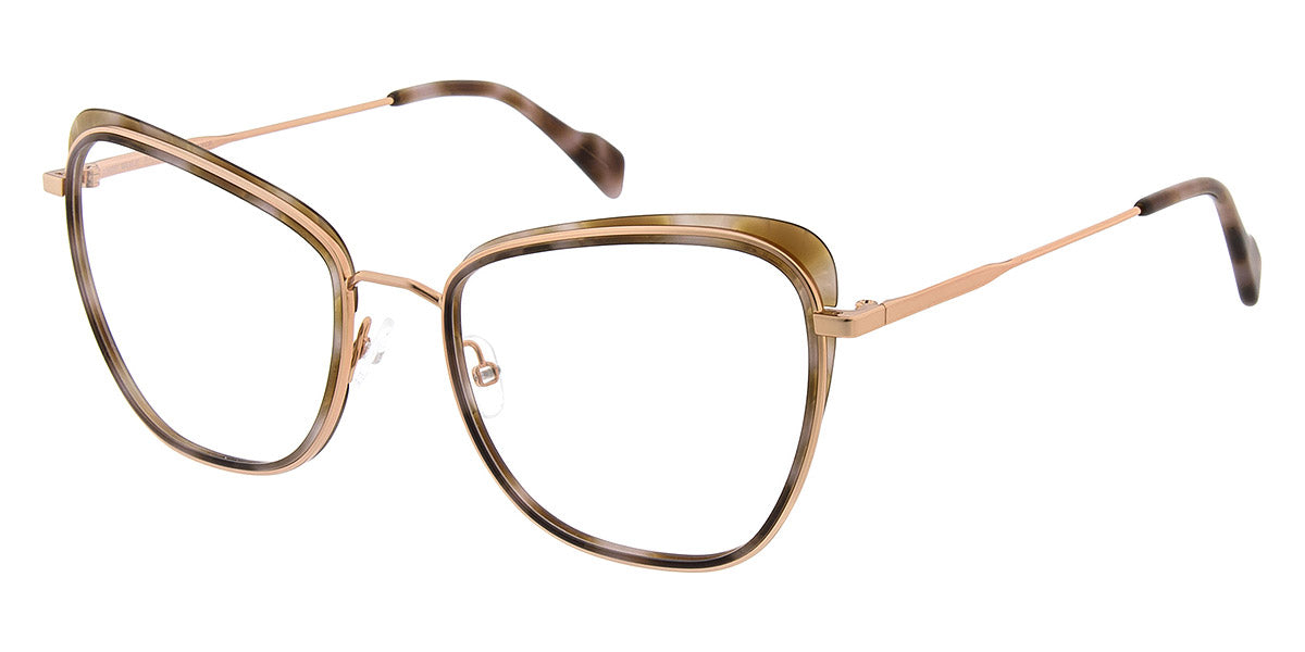 Andy Wolf® 4765 ANW 4765 03 55 - Rosegold/Brown 03 Eyeglasses