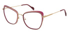 Andy Wolf® 4765 ANW 4765 04 55 - Gold/Berry 04 Eyeglasses