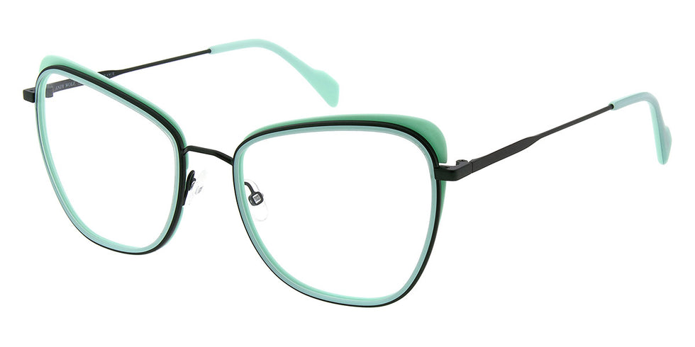 Andy Wolf® 4765 ANW 4765 05 55 - Green/Teal 05 Eyeglasses