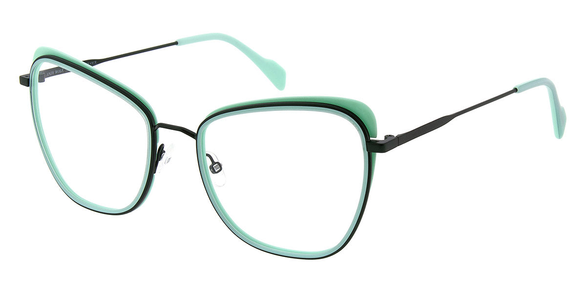 Andy Wolf® 4765 ANW 4765 05 55 - Green/Teal 05 Eyeglasses