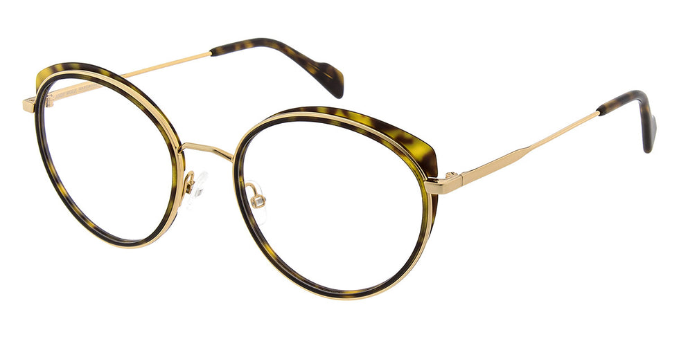 Andy Wolf® 4766 ANW 4766 02 52 - Gold/Brown 02 Eyeglasses