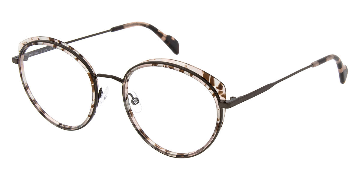 Andy Wolf® 4766 ANW 4766 03 52 - Brown/Pink 03 Eyeglasses