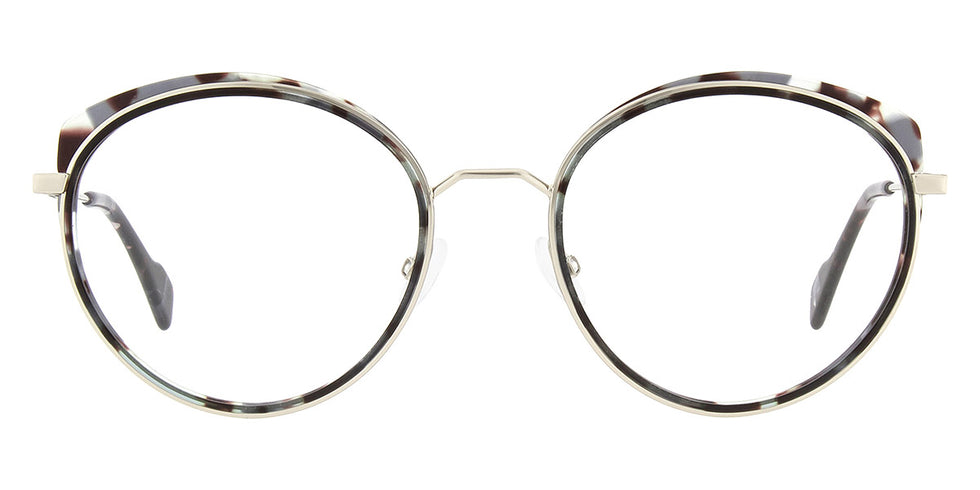 Andy Wolf® 4766 ANW 4766 04 52 - Silver/Blue 04 Eyeglasses