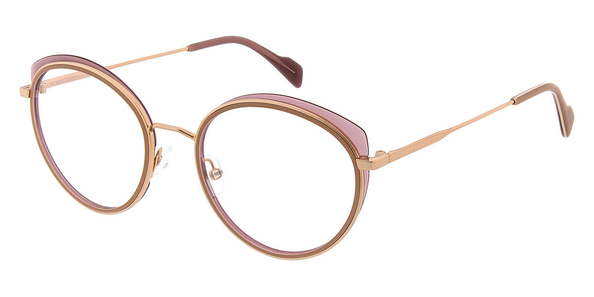 Andy Wolf® 4766 ANW 4766 05 52 - Rosegold/Pink 05 Eyeglasses