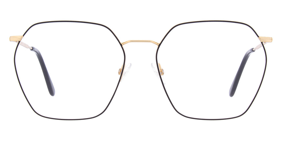 Andy Wolf® 4768 ANW 4768 01 57 - Gold/Black 01 Eyeglasses