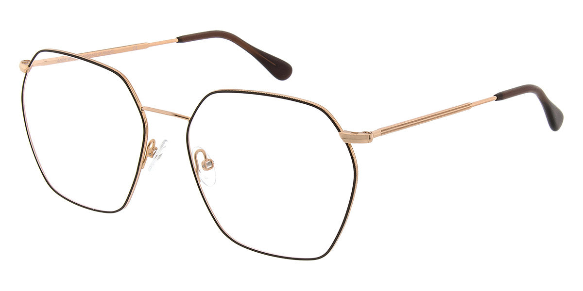 Andy Wolf® 4768 ANW 4768 03 57 - Rosegold/Brown 03 Eyeglasses