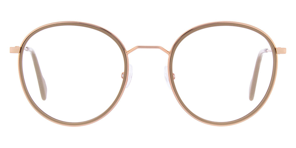Andy Wolf® 4770 ANW 4770 03 51 - Rosegold/Beige 03 Eyeglasses