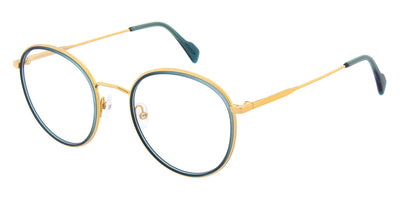 Andy Wolf® 4770 ANW 4770 05 51 - Gold/Teal 05 Eyeglasses