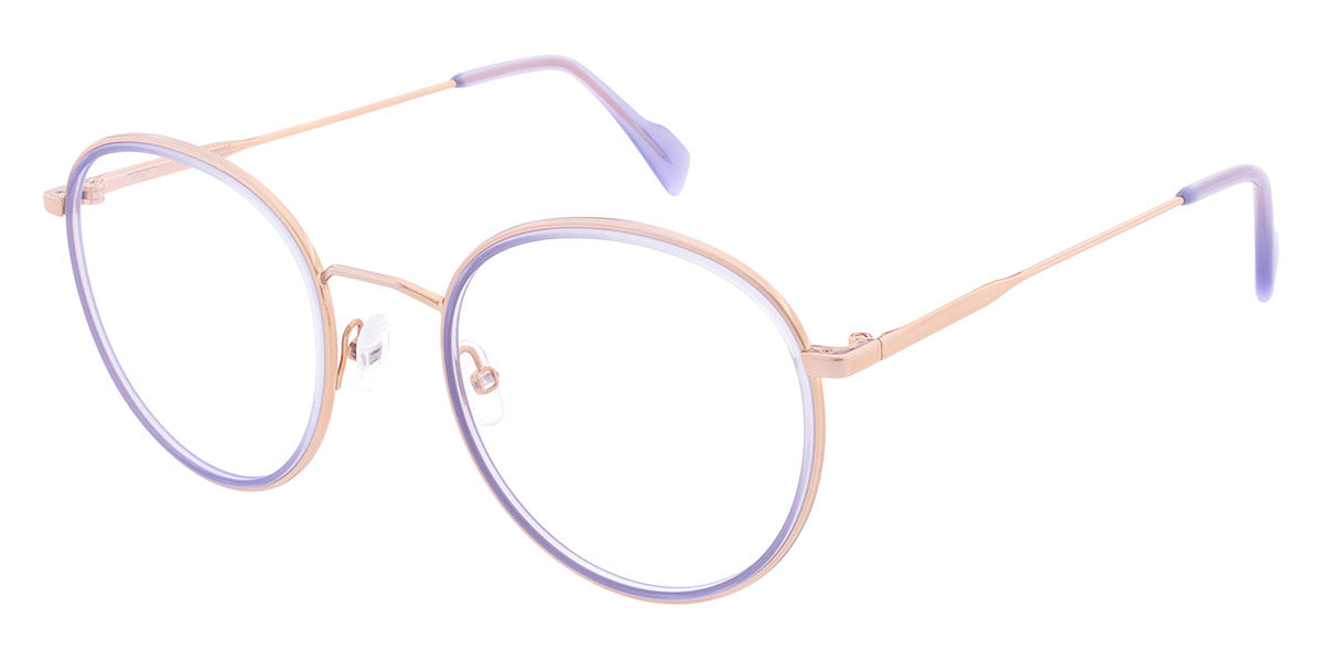 Andy Wolf® 4770 ANW 4770 08 51 - Rosegold/Violet 08 Eyeglasses