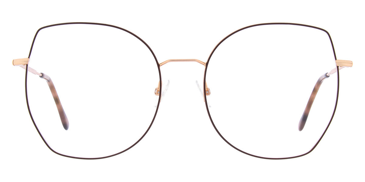 Andy Wolf® 4772 ANW 4772 03 57 - Rosegold/Brown 03 Eyeglasses
