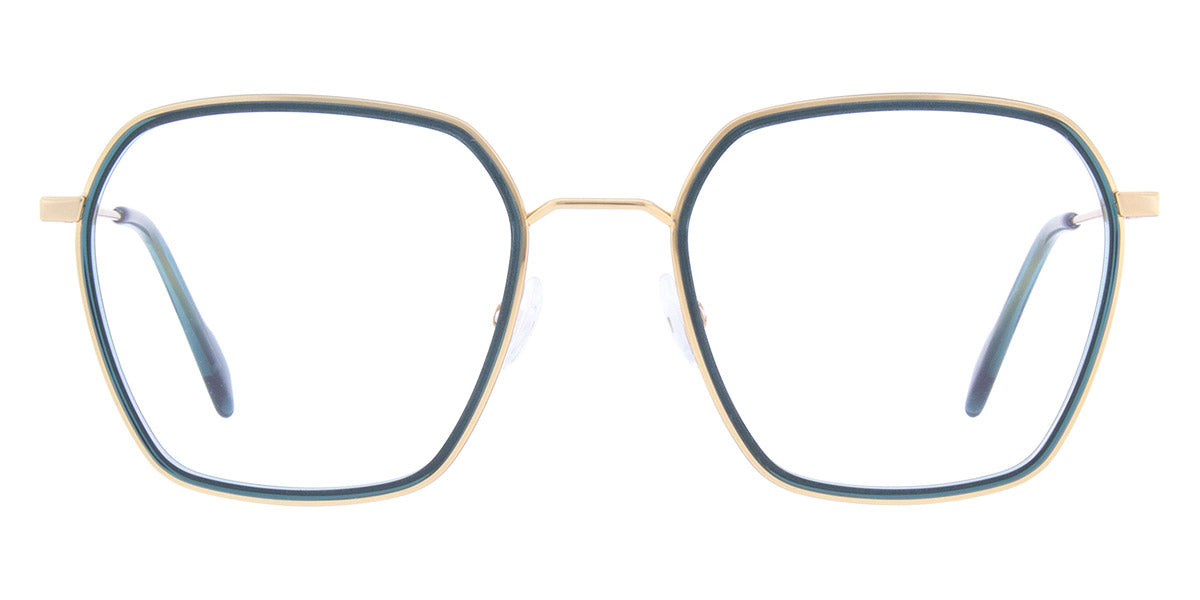 Andy Wolf® 4773 ANW 4773 08 52 - Gold/Teal 08 Eyeglasses