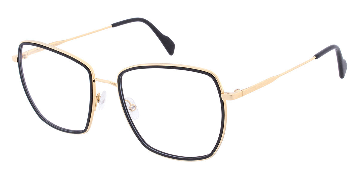 Andy Wolf® 4774 ANW 4774 01 56 - Gold/Black 01 Eyeglasses