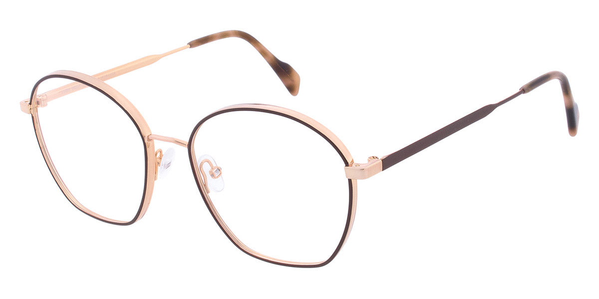 Andy Wolf® 4775 ANW 4775 05 52 - Rosegold/Brown 05 Eyeglasses