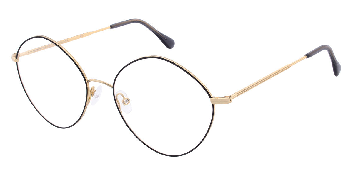Andy Wolf® 4777 ANW 4777 01 53 - Gold/Black 01 Eyeglasses