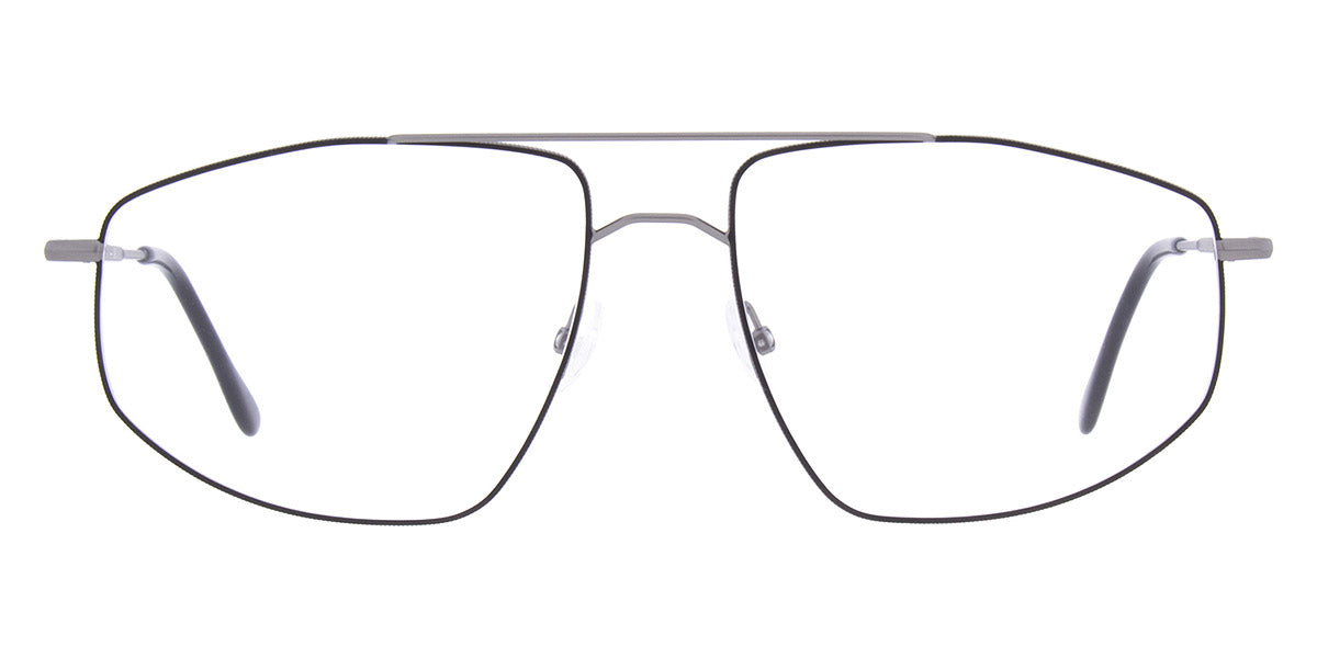 Andy Wolf® 4780 ANW 4780 01 59 - Gun/Black 01 Eyeglasses