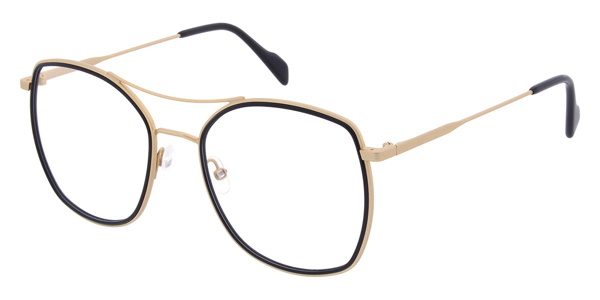 Andy Wolf® 4781 ANW 4781 01 53 - Gold/Black 01 Eyeglasses