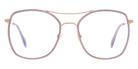 Andy Wolf® 4781 ANW 4781 08 53 - Rosegold/Colorful 08 Eyeglasses