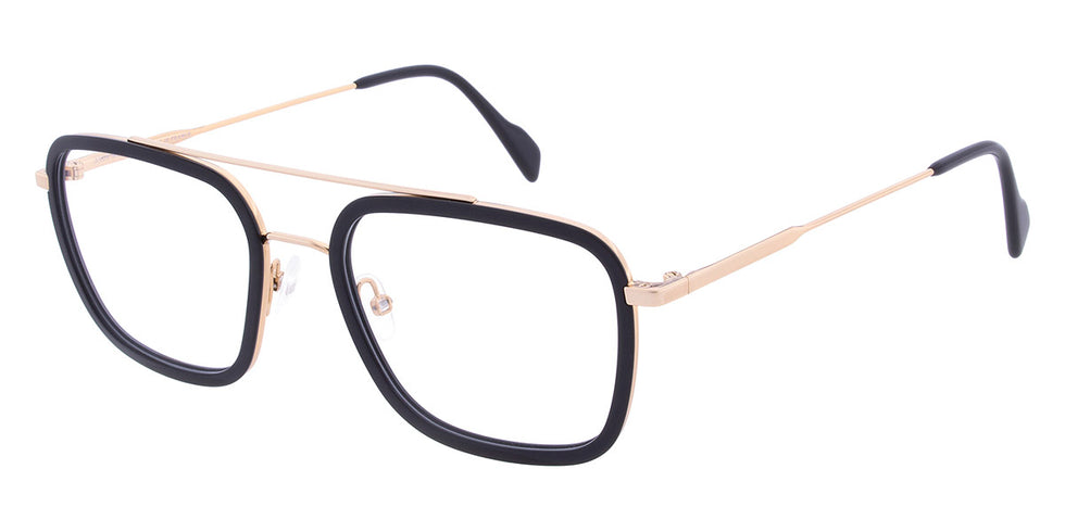 Andy Wolf® 4784 ANW 4784 01 52 - Black/Gold 01 Eyeglasses