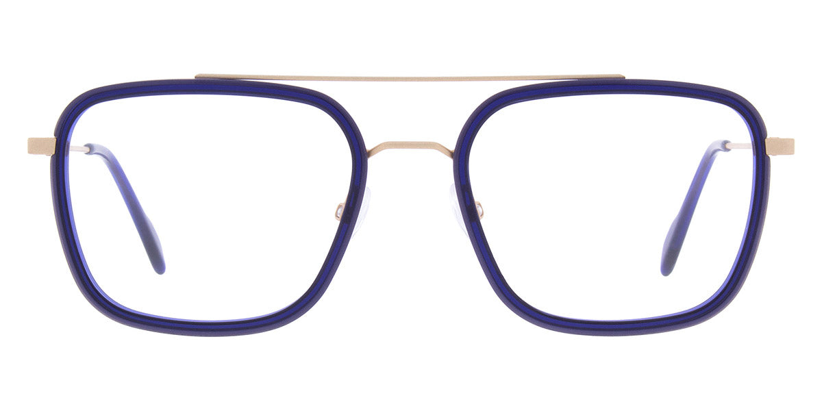 Andy Wolf® 4784 ANW 4784 05 52 - Blue/Gold 05 Eyeglasses