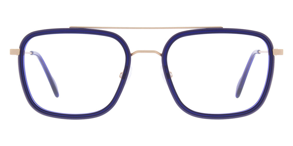 Andy Wolf® 4784 ANW 4784 05 52 - Blue/Gold 05 Eyeglasses