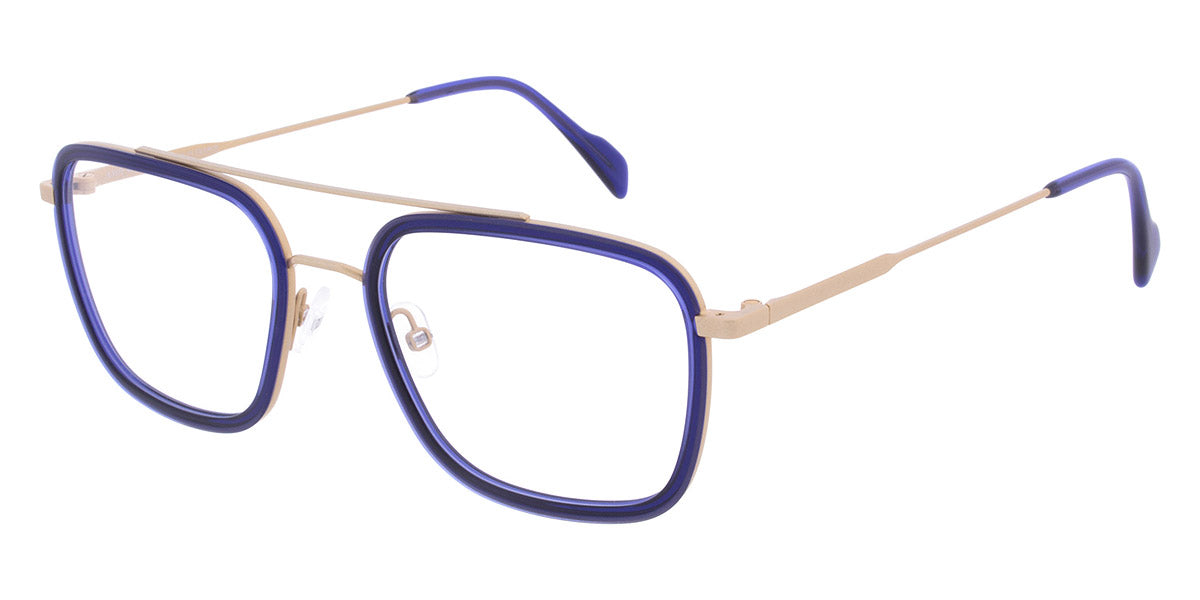 Andy Wolf® 4784 ANW 4784 05 52 - Blue/Gold 05 Eyeglasses