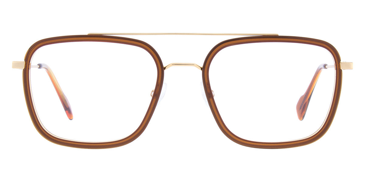 Andy Wolf® 4784 ANW 4784 06 52 - Orange/Gold 06 Eyeglasses