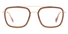 Andy Wolf® 4784 ANW 4784 06 52 - Orange/Gold 06 Eyeglasses