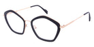 Andy Wolf® 4785 ANW 4785 01 55 - Black/Rosegold 01 Eyeglasses